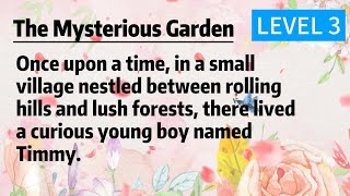 The Mysterious Garden Learn English Through Story Quiz Level 3 Graded Reader Reading learning