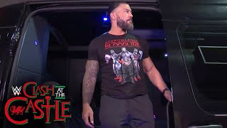 Roman Reigns arrives in style: WWE Clash at the Castle 2022 (WWE Network Exclusive)
