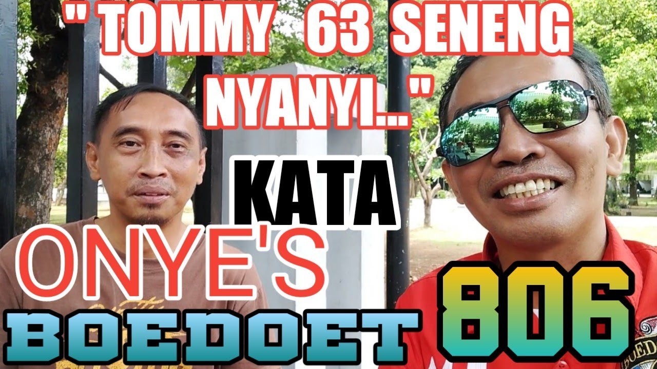 TEMEN SEKELAS TOMMY B*B¥ 63 & Andi BOGEL Cus 40...ONYE 806 - YouTube