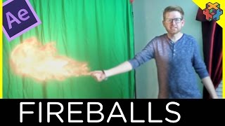 Fireball from Hands - After Effects Tutorial