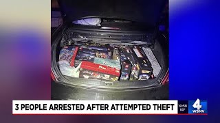 Three arrested after stealing several boxes of Legos from Walmart, assaulting employee and fleein...