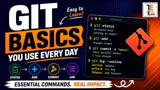 Git Basics You Use Every Day | git status, add, commit & log Explained with Demo | Techeasy