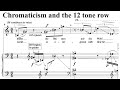 A Quick Look at Chromaticism and the Twelve Tone Row from Bach to Webern