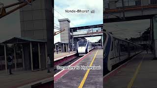 Vande Bharat Express | Bangalore to Hyderabad