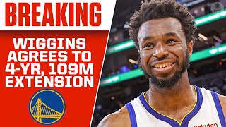 Andrew Wiggins agrees to 4-year, $109M extension with Warriors | CBS Sports HQ