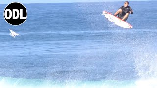 BIG AIRS Big Carves SHALLOW REEF | Raw Surf Footage w/ Timestamps | North Shore Oahu, Hawaii