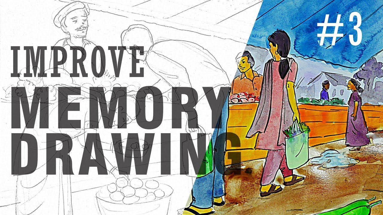 How To Improve Memory Drawing With Simple Easy Steps English Art