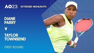Diane Parry v Taylor Townsend Extended Highlights | Australian Open 2023 First Round