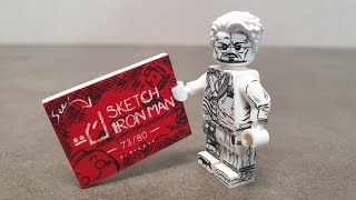 Lego TonyStark Custom Mini figure (Sketch)