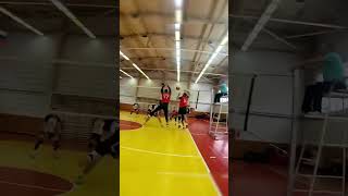 Невероятная страховка🔥 Волейбол от первого лица. GoPro Volleyball #volleyball #gopro