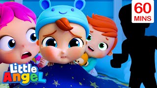 Ten in the Halloween Night Bed | Nursery Rhymes for kids - Little Angel