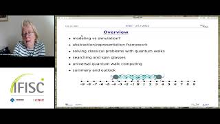 How to compute using quantum versions of random walks