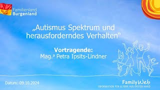 Autismus Spektrum und herausforderndes Verhalten