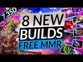 TOP 8 NEW BROKEN Builds For FREE MMR! - Patch 7.35D BEST HERO & ITEM COMBOS - Dota 2 Guide