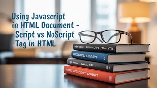 Using JavaScript in HTML document | script vs noscript tag | Part 45
