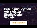 debugging python with visual studio code vscode
