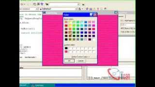 Visual C++ 6.0 Color Dialog Box