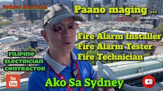 Paano maging Fire Alarm Technician, Tester o Installer sa Australia #electronics #technician #engr