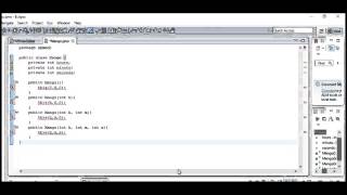 Java Programming Tutorial 37 Multiple Constructors