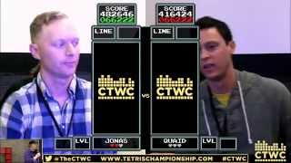 Finals - Jonas Neubauer vs Sean Ritchie - Classic Tetris World Championship 2015