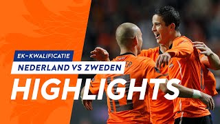 Highlights Nederland - Zweden (12/10/2010) De avond van Afellay 🔥