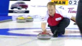 2009 Tim Hortons Brier - Mark Nichols Double (NF vs. MAN)