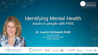 Identifying Mental Health Issues in People with PWS