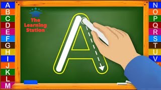How to Write Letters for Children - Teaching Writing ABC for Preschool - Alphabet for Kids #writing