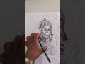 रामनवमी के शुभ अवसर पर भगवान श्री राम के drawing viral shorts