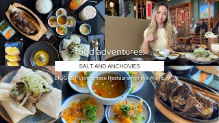 Reviewing the BIGGEST Vietnamese Restaurant: anchovies \u0026 salt