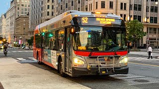 WMATA 2013 New Flyer XDE40 7257 on Route S2