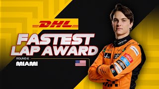 Oscar Piastri Sets The Fastest Lap | 2024 Miami Grand Prix | DHL