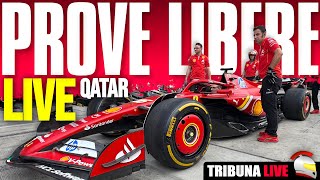 🔴PROVE LIBERE F1 QATAR🏁L'ULTIMO E DECISIVO WEEK END SPRINT!