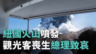 紐國火山噴發 觀光客慘死總理難過致哀【央廣國際新聞】