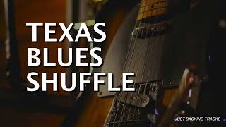 SRV Texas Blues Shuffle Backing Track - E