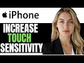 NEW! HOW TO INCREASE IPHONE TOUCH SENSITIVITY - (QUICK GUIDE)