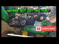 Mower not getting fuel? Fuel pump and fuel shut off solenoid test.