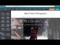 How to add text and images on Weebly.com