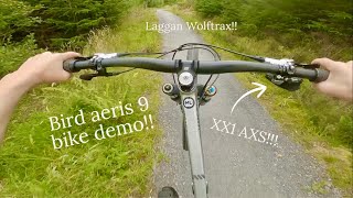 Testing out the Bird Aeris 9 at LAGGAN WOLFTRAX! P1