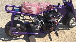 The NEW Grimace Nitrous powered mini bike walk around!