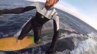 Wakesurfing in the Mediterranean [GoPro]