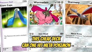 Probably The Cheapest Deck That Can Compete Well In The Meta, Wormadam Is Crazy Good in Pokemon TCG