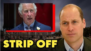 JUST IN! William HATES Charles when he fires him from his post for disobedience