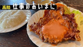 【でかすぎる】高知のナンバンといえばこれ！手のひらよりも大きい特大チキンナンバン｜甘めのオーロラソースとさっぱり酢だれ｜高知市　鳥心本店