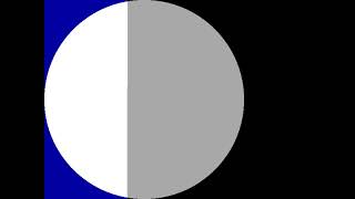 Calculating pi by counting pixels (area method)