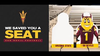 Show your Sun Devil spirit with a personalized cardboard cutout at Sun Devil Stadium