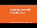 Angular JS 2 tutorial for beginners: Quick start with angular js 2 in 20 minutes
