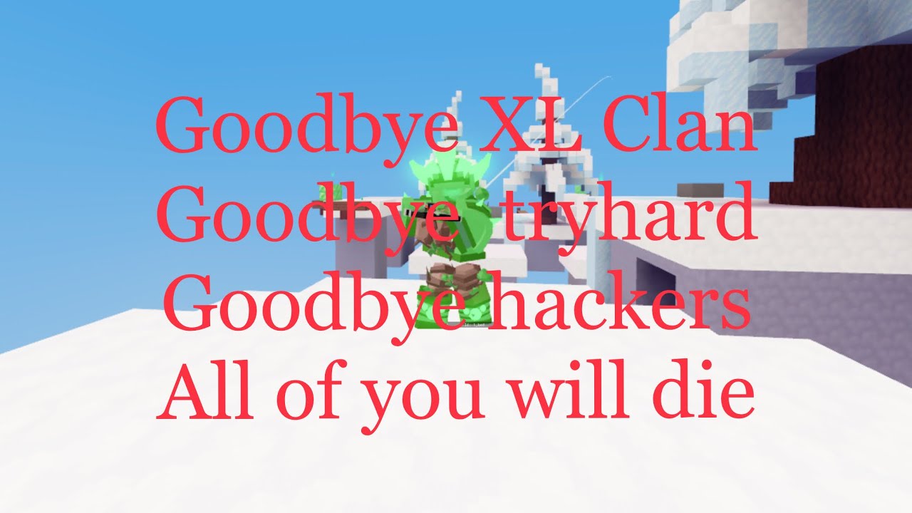 I Destroyed Every Single Tryhard In Roblox Bedwars Youtube