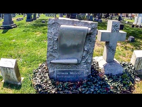 Where is Melville buried?