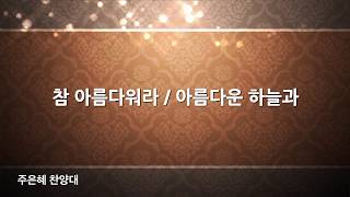 참 아름다워라 / 아름다운 하늘과 - 반야월교회 주은혜 찬양대 200510 1부